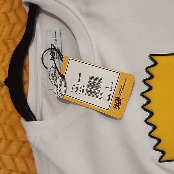 Colorful ong Sleeve Simpson Shirt with Velvet design - Picture 4 of 6